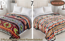 Load image into Gallery viewer, Reversible King Size Blankets