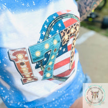 Load image into Gallery viewer, Western Patriotic 1776 T-shirt