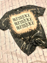 Load image into Gallery viewer, Beetlejuice Bleached T-Shirt