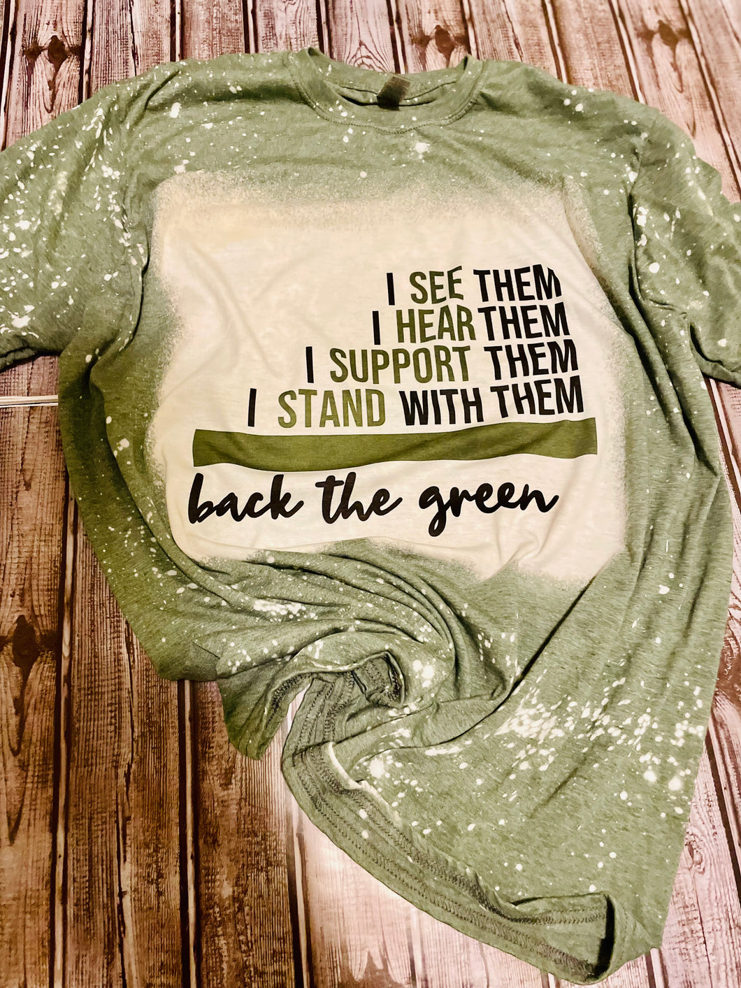 Back The Green T-Shirt