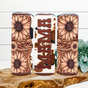 Tooled Sunflower Mama