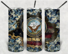 Load image into Gallery viewer, Veterans Tumblers
