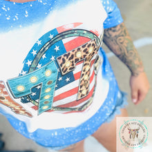 Load image into Gallery viewer, Western Patriotic 1776 T-shirt
