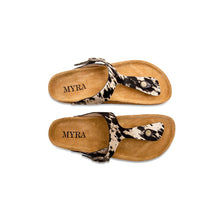 Load image into Gallery viewer, Bailey Cowhide Sandals
